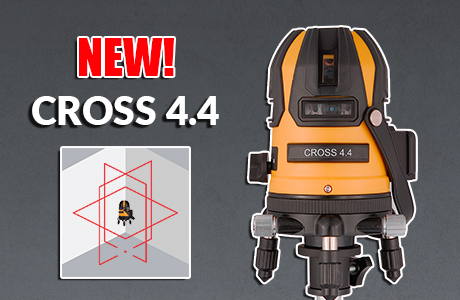 Nový liniový laser Cross 4.4